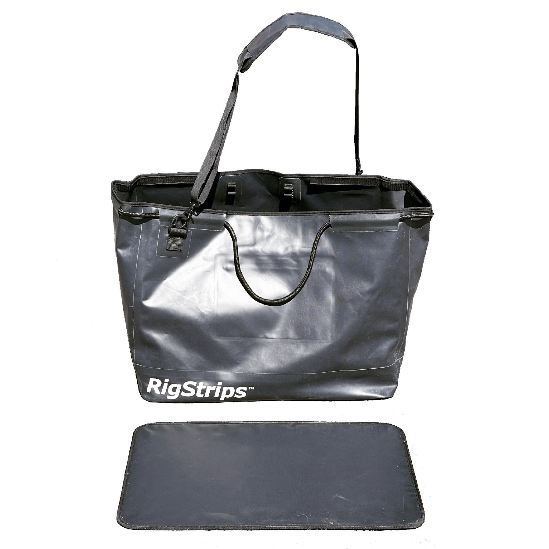 bft tackle bag BFT - Big F***ing Tote | Durable Tarp-Lined 100L Capacity Waterproof Tote | Removable Straps